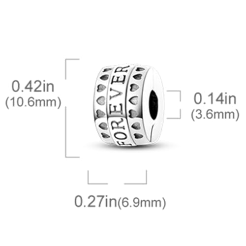 925 sterling silver bracelet necklace pendant, women's jewelry gift, dream catcher net bead pendant, suitable for original bracelets, parties, birthday jewelry gifts - color: KJC648