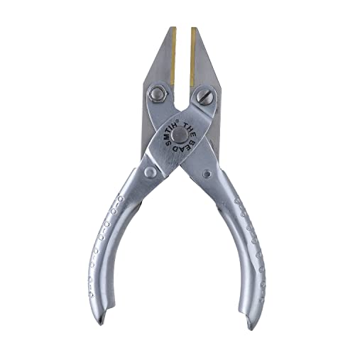 The Beadsmith Flat Nose Parallel Pliers - 5 inches (127mm), Steel Tool for Jewelry Making, No Spring - style: Flat Nose - 127mm