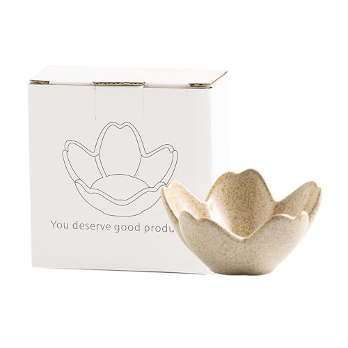 Floral Vanity Tray - Ceramic Jewelry Organizer Dish for Rings Necklaces Wedding Gift Idea(camel) - color: camel