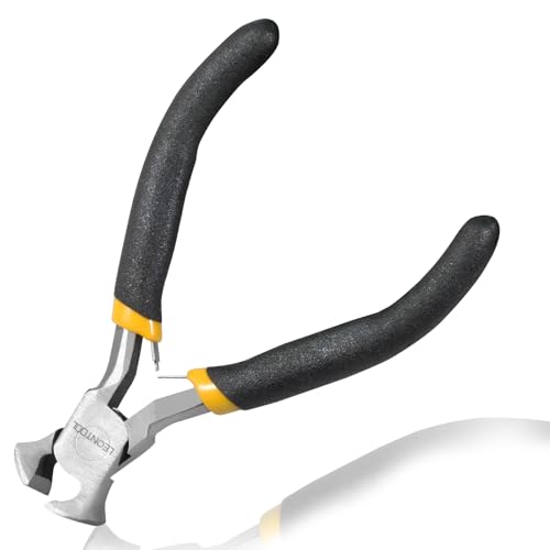End Cutting Pliers 4.5-Inch Nail Remover Tool Nail Puller Wire Cutters for Crafts End Nipper Staple Remover - size: End Cutting