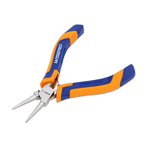 5 Inch Mini Round Nose Pliers, Precision Wire Looping Pliers, for Metal Wire Crimping - style: 5 Inch Round Nose Pliers