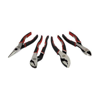 CRAFTSMAN 4 Piece Pliers Set TruGrip Handles with 2-13X Cut Force # 02089