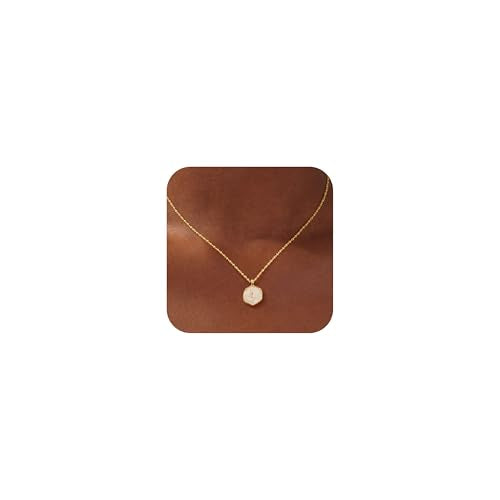 Mothers Day Gifts for Mom Cross Necklace for Women Dainty 14K Gold Plated Cross Coin Necklace Simple Round Disc Pendant Minimalist Cute Charm Everyday Religious Jewelry Gifts - style: dense bead chain