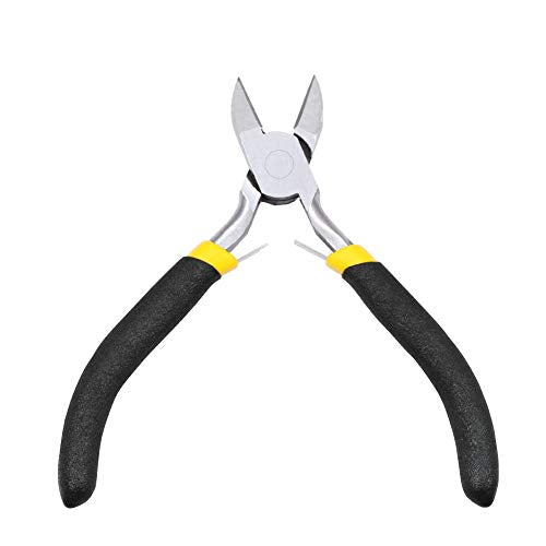 Diagonal Cutting Pliers 4 Inch Mini Diagonal Nippers Beading Pliers for Jewelry Making Precision Handcraft DIY Hand Tool - size: Diagonal Cutting
