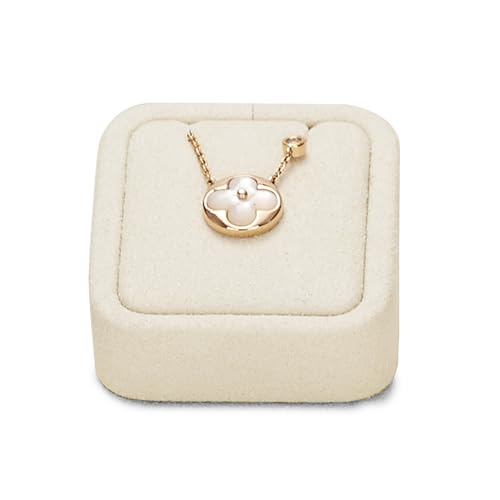 Oirlv Microfiber Angled Necklace Display Pad, Compact Showcase Base for Pendants & Chains, Part of a Complete Jewelry Display Set - style: TT16402