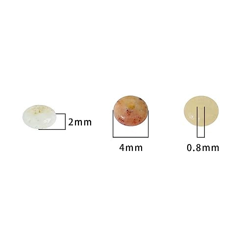 BEADIA Natural Amazonite Disk Stone Beads 4x2mm 160pcs Rondelle Loose Semi Gemstone Beads for Jewelry Making Design - color: Amazonite