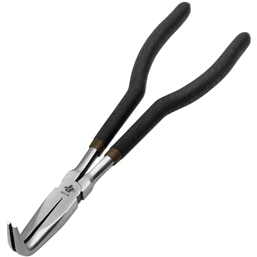 Performance Tool W1046 11-Inch Long Reach 90-Degree Bent Long Nose Pliers - style: 11" 90 Long Handle Pliers