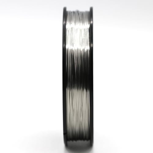 NK Jewelry Making Wire Stainless Steel 316L Soft Annealed AWG 22 24 26 27 28 29 30 32 34 36 38 40 Gauge (SS316L 24Ga 250Feet, 1) - size: SS316L 24Ga 250Feet