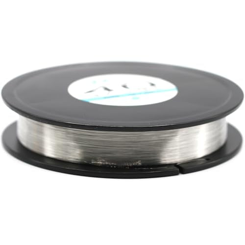 NK Jewelry Making Wire Stainless Steel 316L Soft Annealed AWG 22 24 26 27 28 29 30 32 34 36 38 40 Gauge (SS316L 40Ga 1000Feet, 1) - size: SS316L 40Ga 1000Feet