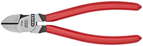 KNIPEX 70 01 160 Diagonal Cutters, 6.25-Inch