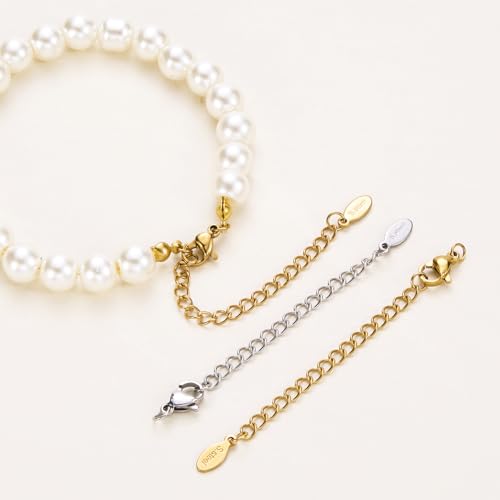 20 PCS Gold and Silver Necklace Extenders for Women Gold Plated Chain Extenders for Necklace Bracelet Anklet with Lobster Clasps - color: Flat Water Droplet