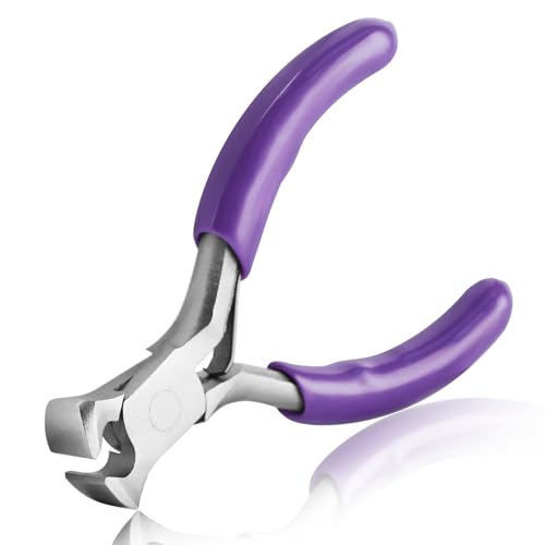SPEEDWOX Mini End Cutting Pliers - 3-Inch End Nipper, Jewelry Wire Cutters and Zipper Pliers - style: End Cutting Pliers