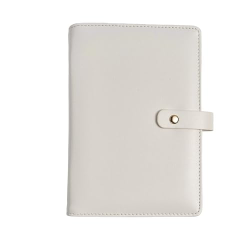 Women’s Travel Jewelry Case - Jewelry Boxes PU Leather Ring Binder Organizer with Zipper Velvet Jewelry Pouches Bags - Cream White - color: Flatpattern_cream White