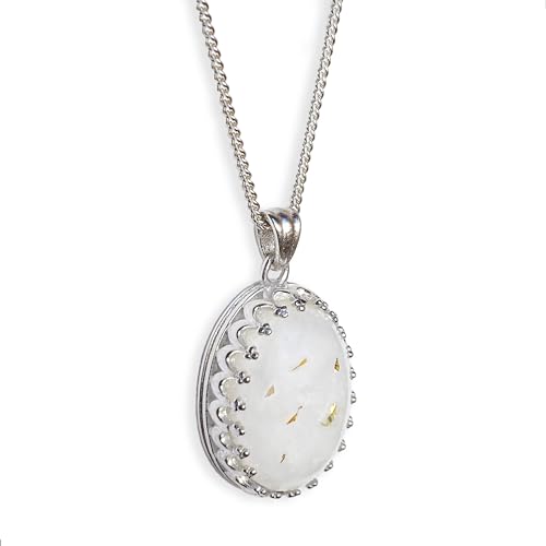Milky Treasures Crown Necklace DIY Breastmilk Jewelry Making Kit | 18mm 925 Sterling Silver Pendant | Breastfeeding Keepsake | New Mom Gifts | Baby Shower Registry | Lactation (Full Kit) - color: Full Kit
