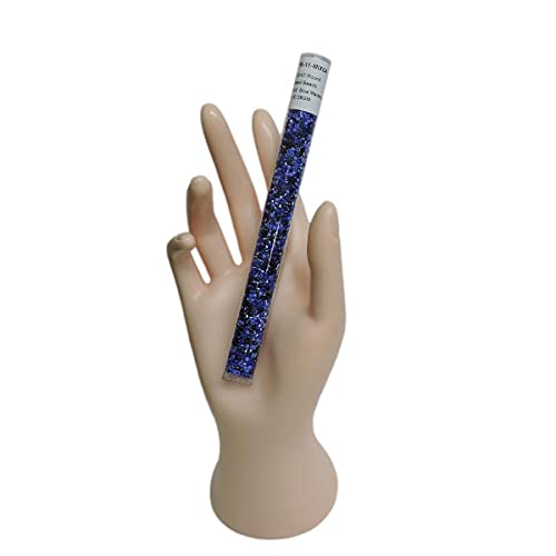 Toho Japanese Seed Beads Round Rocaille Size 11/0, 28 Grams, 6 Inch Tube, Blue Medley Mix