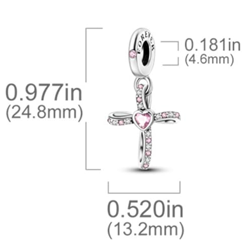925 sterling silver bracelet necklace pendant, women's jewelry gift, dream catcher net bead pendant, suitable for original bracelets, parties, birthday jewelry gifts - color: KJC456