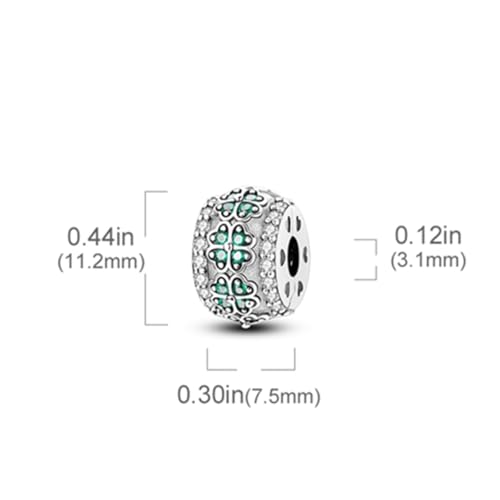 925 sterling silver bracelet necklace pendant, women's jewelry gift, dream catcher net bead pendant, suitable for original bracelets, parties, birthday jewelry gifts - color: KJC864