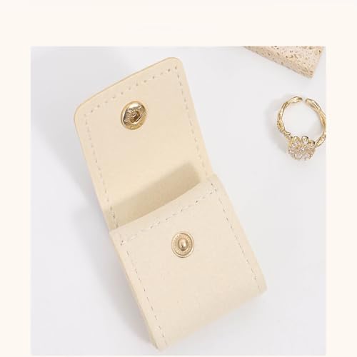 Mini Travel Jewelry Bag Jewelry Travel Pouch Mini Travel Jewelry Roll Bag with Buckle Portable Foldable Portable Jewelry Pouch Mini Jewelry Travel Case Multifunctional Folding 3PCS