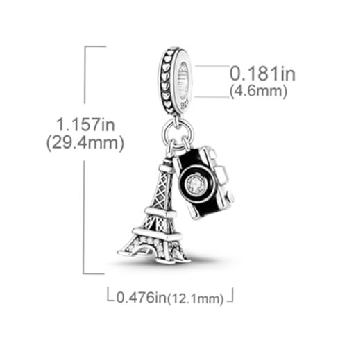 925 sterling silver bracelet necklace pendant, women's jewelry gift, dream catcher net bead pendant, suitable for original bracelets, parties, birthday jewelry gifts - color: KJC067