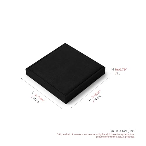 Oirlv Microfiber Jewelry Stud Earring tray Display Tray Interchangeable Modular Jewelry Tray - style: P13706