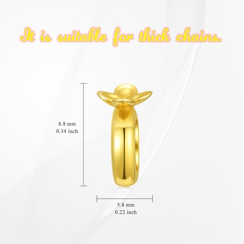14K Yellow Gold Jewelry Clasp Necklace Extender Clasp Bracelet Extension Connector for DIY Necklace Bracelet Anklet Jewelry Making, 14K Gold Clasp for DIY Jewelry Making (Style 11) - style: Style 11