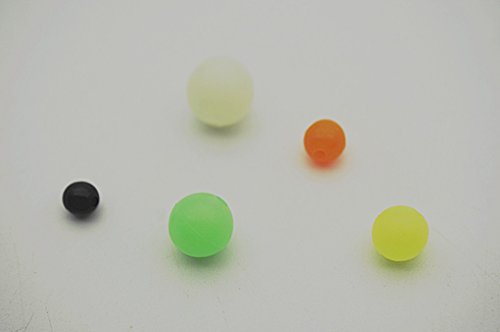 Toasis 1000pcs Colorful Luminous Glow Fishing Beads - size: 6mm
