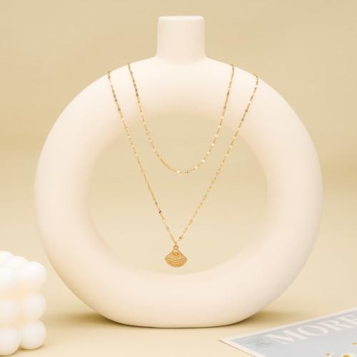 12 Pack Gold Stainless Steel Lip Link Chain Necklace Bulk Handmade Jewelry Necklace for Women Men - color: Gold Lip, size: 20 inches