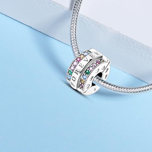 925 sterling silver bracelet necklace pendant, women's jewelry gift, dream catcher net bead pendant, suitable for original bracelets, parties, birthday jewelry gifts - color: KJC506