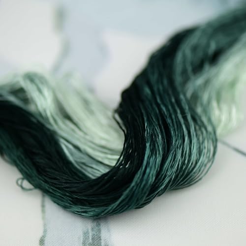 Mulberry Silk Floss Embroidery Thread Floss-Cross Stitch Threads China Silk Woven Jewelry Threads DIY Sewing Kits (47) - color: 47