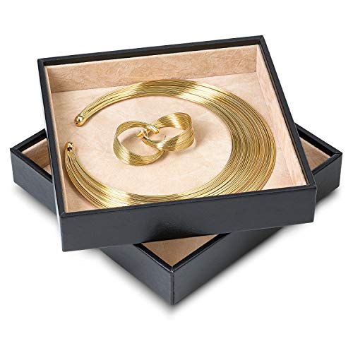 Stackable Jewelry Tray Organizer - Empty - size: Square - Empty x 2
