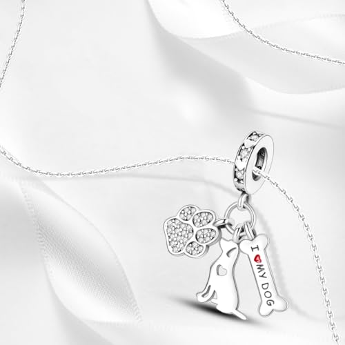 925 sterling silver bracelet necklace pendant, women's jewelry gift, dream catcher net bead pendant, suitable for original bracelets, parties, birthday jewelry gifts - color: KJC519
