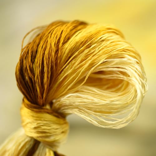 Mulberry Silk Floss Embroidery Thread Floss-Cross Stitch Threads China Silk Woven Jewelry Threads DIY Sewing Kits (51) - color: 51