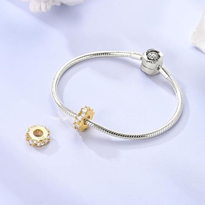 925 sterling silver bracelet necklace pendant, women's jewelry, a charming pendant suitable for matching the original bracelet, perfect for parties, birthdays, and as a jewelry gift