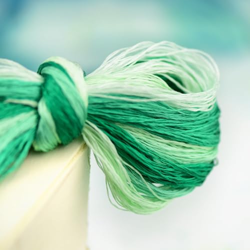 Mulberry Silk Floss Embroidery Thread Floss-Cross Stitch Threads China Silk Woven Jewelry Threads DIY Sewing Kits (16) - color: 16