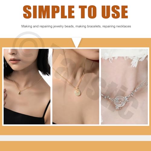 Tanstic 430Pcs Gold Ribbon Ends Fastener Clasps Kit, Bookmark Pinch Crimp Ends with Open Jump Rings, Lobster Claw Clasps, Chain Extenders and Pendant Charms for DIY Crafts - color: Gold Ribbon Ends