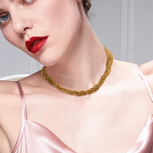 FASHEWELRY 10 Strands Faceted Crystal Glass Beads 2mm Rondelle Briolette Glass Spacer Beads Golden Plated for Necklace Bracelet Jewelry Making - color: Golden Plated, size: 2mm