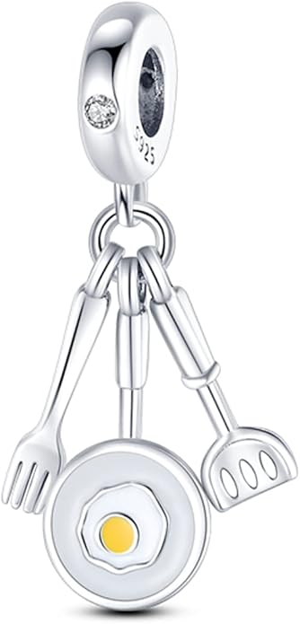 MULA 925 Sterling Silver Charms for Bracelets and Necklaces Airplane Passport Dangle Pendants Beads Butterfly Dragonfly Charms Jewelry Charm for Women