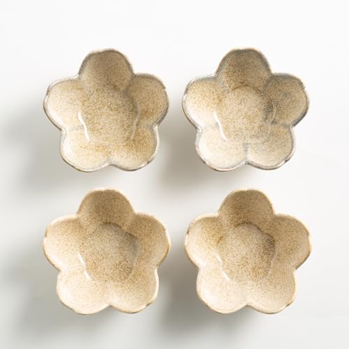 Floral Vanity Tray - Ceramic Jewelry Organizer Dish for Rings Necklaces Wedding Gift Idea(camel) - color: camel