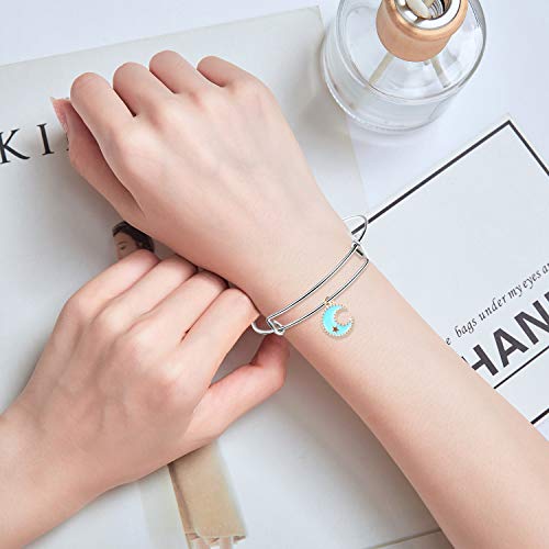 UPINS 60Pcs Expandable DIY Jewelry Making Blank Bracelets Women Adjustable Wire Bracelets, Silver & Gold - color: Gold&Silver