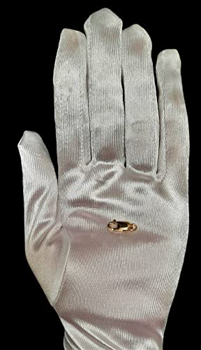 13.6MM 14K Solid Yellow Gold Oval Lobster Clasp with Ring 16.8MM Overall Length Made in Italy by CRAFT WIRE - size: 16.8MM