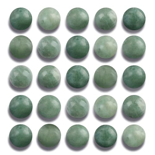 100Pcs 6mm Natural Smooth Burmese Jade Beads Round Loose Gemstone Stone Beads for Jewerly Making with Crystal Stretch Cord - color: Burmese Jade, size: 6mm