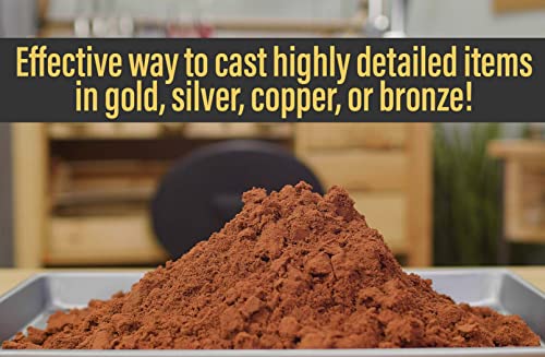 PMC Supplies LLC Basic Quick Cast Sand Casting Kit Jewelry Making Precious Metal Casting Gold Silver Pouring Set with Accessories