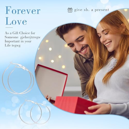 Hoop Earring Findings Stainless Steel Earrings Beading Round Earrings Open Beading Hoop for Jewelry Making DIY Crafts Art Creation (siliver (25/30/35/40mm) - color: siliver (25/30/35/40mm）