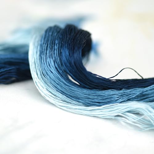 Mulberry Silk Floss Embroidery Thread Floss-Cross Stitch Threads China Silk Woven Jewelry Threads DIY Sewing Kits (118) - color: 118