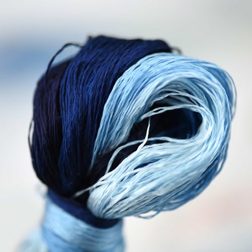 Mulberry Silk Floss Embroidery Thread Floss-Cross Stitch Threads China Silk Woven Jewelry Threads DIY Sewing Kits (56) - color: 56