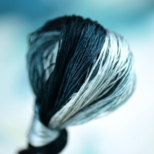 Mulberry Silk Floss Embroidery Thread Floss-Cross Stitch Threads China Silk Woven Jewelry Threads DIY Sewing Kits (49) - color: 49