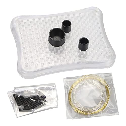 Wire Beading Jig Wire Shaping Jig Set with Jewelry Craft Wire and Peg Jewelry Making Tools for Beginner Women Men