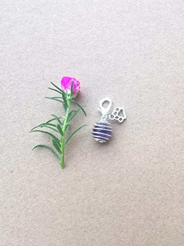 crystal pet collar charms,cat collar charms, dog collar charms - color: Amethyst