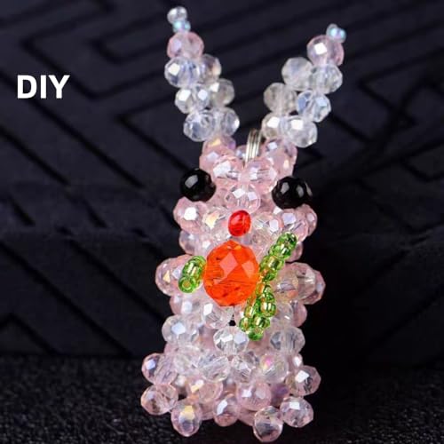 100pcs Crystal Glass Beads 8mm Faceted Rondelle Glass Spacer Beads with Hole for Bracelets Necklace Earring DIY Jewelry Making Craft(Crystal Clear) - color: Crystal Clear, size: 8mm