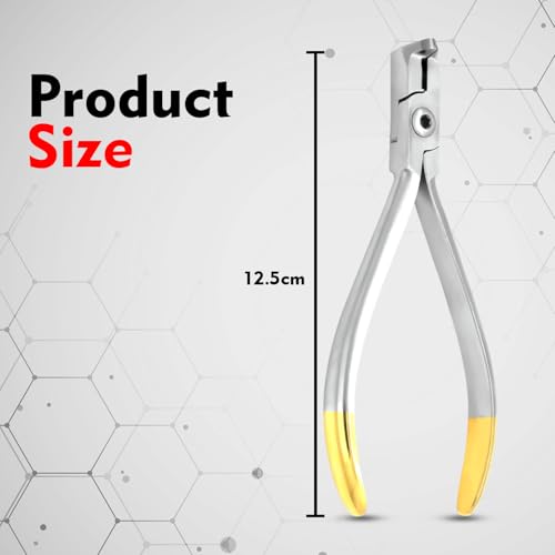 Distal End Cutter Plier | Hold & Cut Soft/Hard Wire | Precision TC Tip Wire Cutting Tool 1pc